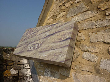 camouflaged satellite dish Highworth