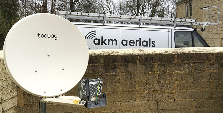 satellite broadband Lechlade