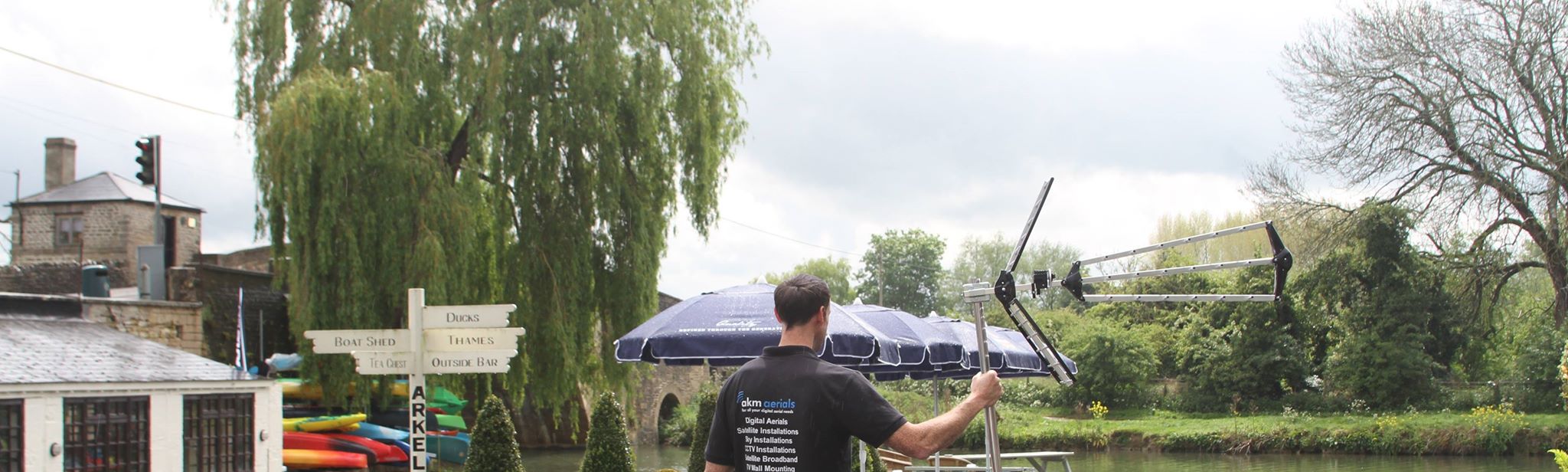 aerial installation Lechlade