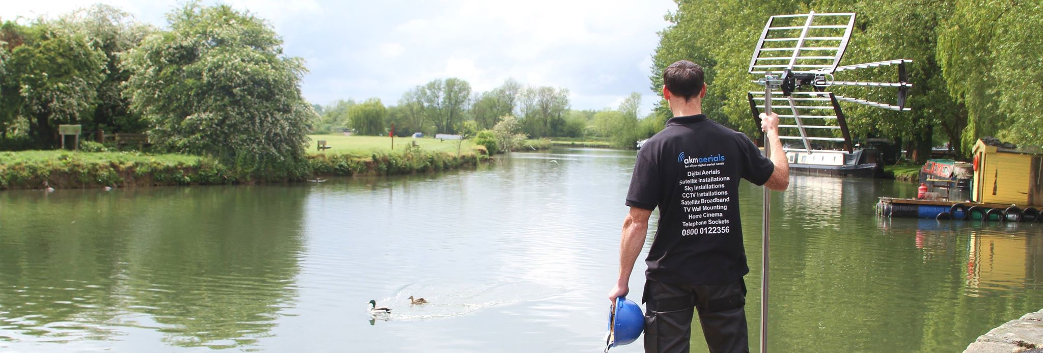 aerial installation Lechlade