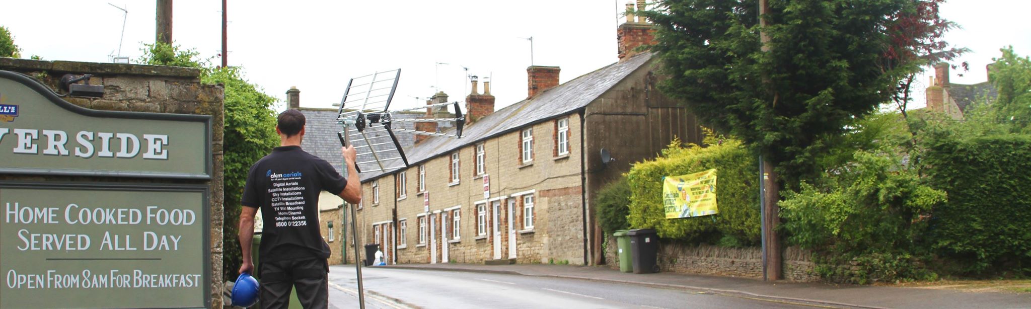 aerial installation Lechlade